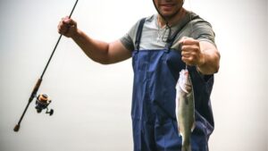 Pêche d'un poisson