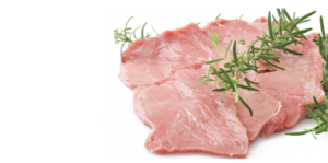 Un morceau de viande de veau