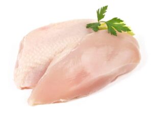Morceau de viande blanche